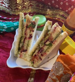 Colourful Healthy Raw Sandwich Recipe