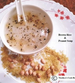 Brown Rice And Peanut Soup Recipe