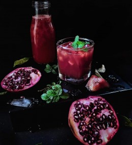 Watermelon Pomegranate Juice Recipe