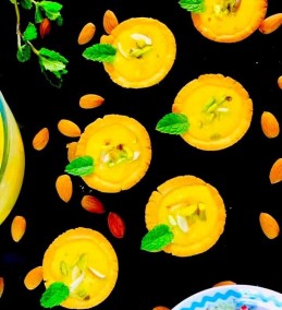 Mango Rabri Tarts Recipe