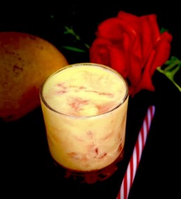 Mango Rose Milkshake Recipe