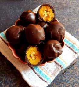 Nutty Mango Chocolates Recipe