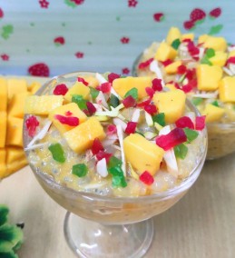Summer Special Mango Sago Dessert Recipe