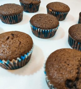 Eggless Barley Chocolate Cupcake Recipe