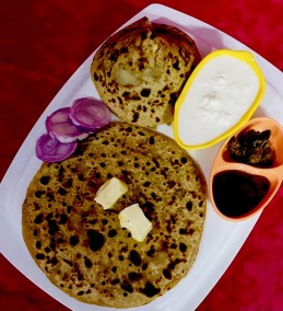 Aalu Ragi paratha Recipe