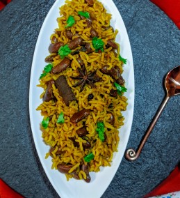 Brown rice Rajma Pulao Recipe
