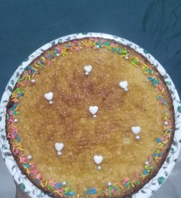 Rajgira Flour Cake Recipe