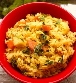 Brown rice pulao Recipe