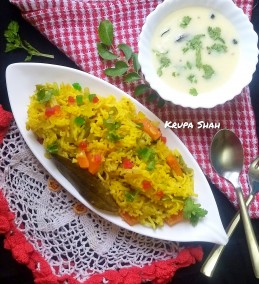 Vegetable pulao Recipe