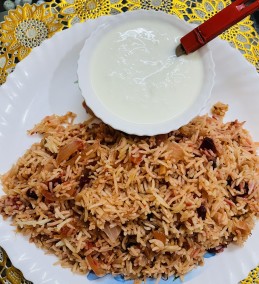 Red Pulao (BeetRoot Pulao) Recipe