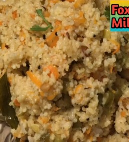 Fox Tail Millet Upma Recipe | Kangni Upma Recipe-