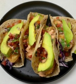 Fish & vegetables taco Recipe