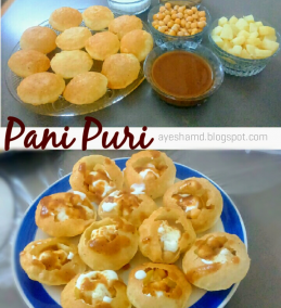 Pani Puri or Golgappa Recipe