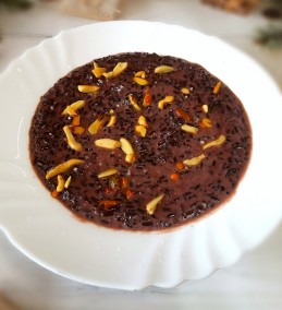 Black Rice pudding Recipe
