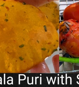 Alu Puri With Salsa Recipe