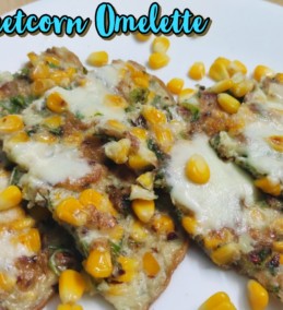 Unique Sweet Corn Omelette Recipe