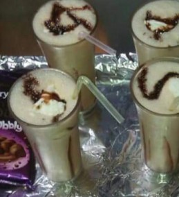 Oats chocolate milkshake Recipe