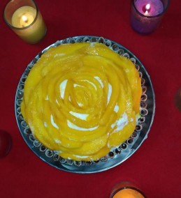 Oats mango cake Recipe