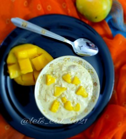 Oats and vermicelli mango kheer Recipe