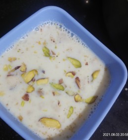 Dry fruit Rajgira Kheer Recipe