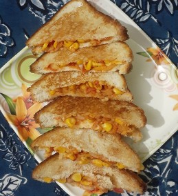 Maize  sandwiches Recipe