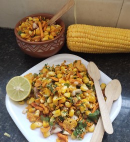 Corn bhel Recipe