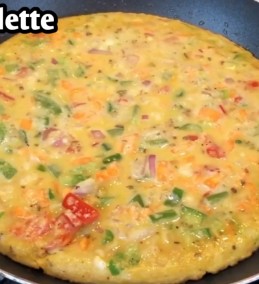 Healthy Oats Omelette For Weight Loss Recipe