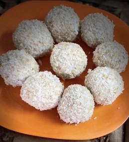Mawa Coconut Laddu Recipe