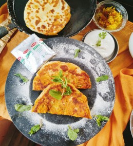 Jain Maggi paratha Recipe