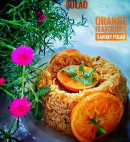 Savory Orange pulao Recipe