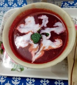 Beetroot tomato soup Recipe