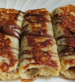Chocolate Banana Rolls Recipe