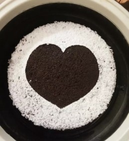 Heart chocolate cake Recipe