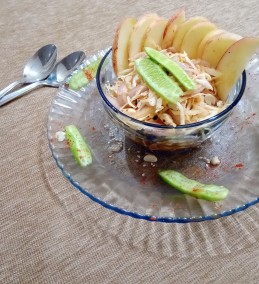 Apple ivy gourd salad Recipe