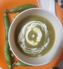 Green peas mint soup Recipe