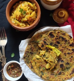 Aalu methi paratha recipe