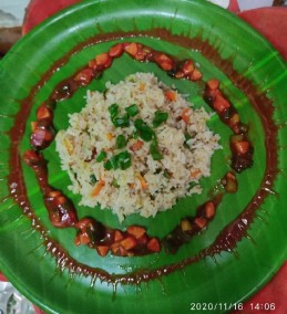 Veg. Fried rice with leftovers rice recipe