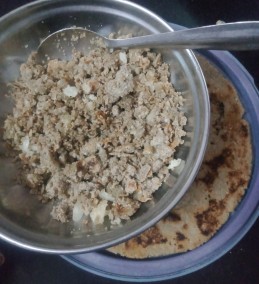 Leftover bajrachirma recipe