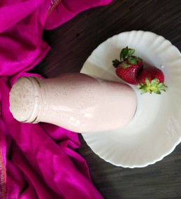 Vegan strawberry shake recipe