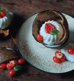 Tender Coconut Pudding Recipe