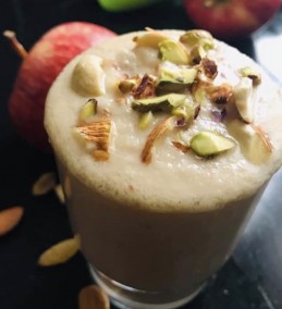 Apple Dry fruits Milkshake Recipe