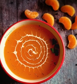 Orange clear soup recipe
