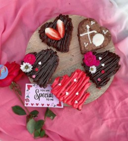 Valentine's Day Heart Brownie Recipe