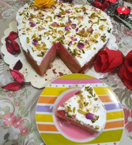 Rose milk cake recipe