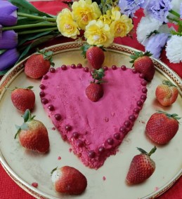 ROSE FLAVOUR PANEER CAKE RECIPE