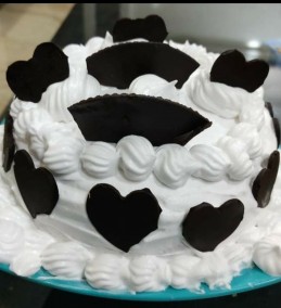 Vanilla chocolate cookie cake recipe