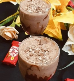 Kitkat Thandai Shake Recipe