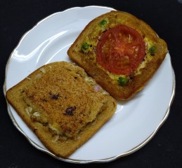 Soya Tomato Toast Recipe