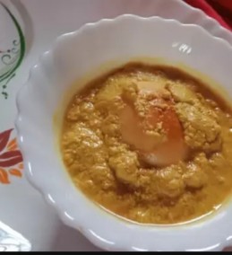 Egg curry with poppy seed recipe