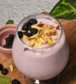 Blueberry pistachio yoghurt recipe